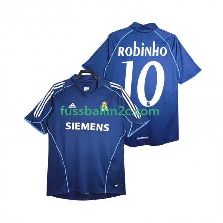 Fußballtrikots Real Madrid ROBINHO 10 2006 Retro Auswärts Trikotsatz 2005 Fußballtrikots Real Madrid ROBINHO 10 2006 Retro Auswärts Trikotsatz 2005